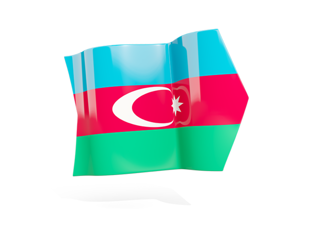 Arrow flag. Download flag icon of Azerbaijan at PNG format