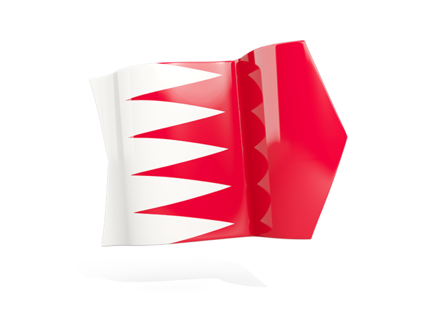 Arrow flag. Download flag icon of Bahrain at PNG format