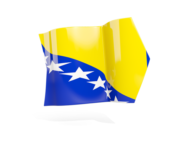 Arrow flag. Download flag icon of Bosnia and Herzegovina at PNG format