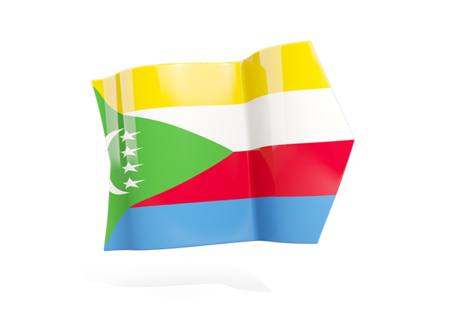 Arrow flag. Download flag icon of Comoros at PNG format