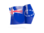 Cook Islands. Arrow flag. Download icon.