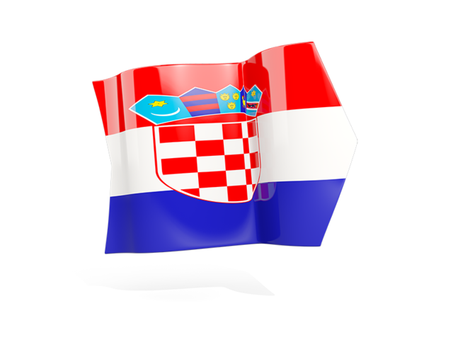 Arrow flag. Download flag icon of Croatia at PNG format