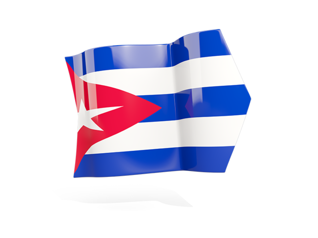 Arrow flag. Download flag icon of Cuba at PNG format