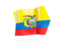 Эквадор. Флаг стрелка. Скачать иллюстрацию.
