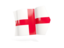 England. Arrow flag. Download icon.