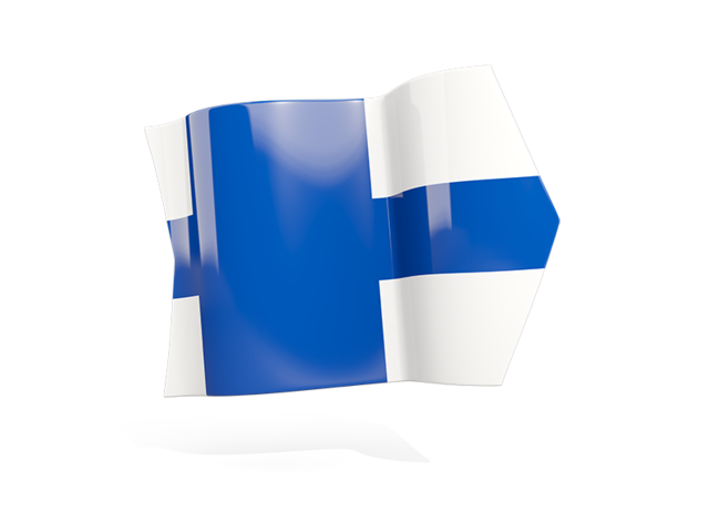 Arrow flag. Download flag icon of Finland at PNG format