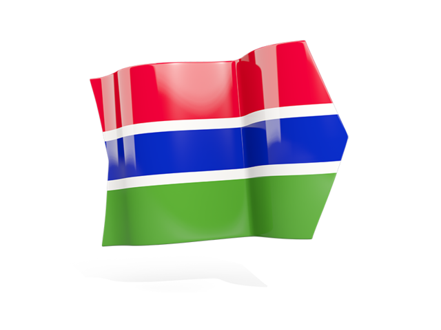 Arrow flag. Download flag icon of Gambia at PNG format