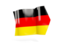 Germany. Arrow flag. Download icon.