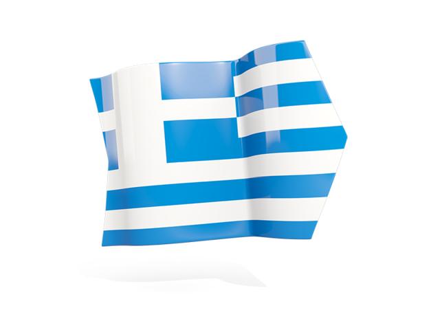 Флаг стрелка. Скачать флаг. Греция