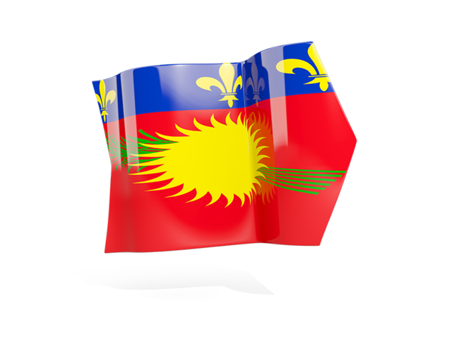 Arrow flag. Download flag icon of Guadeloupe at PNG format