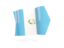 Guatemala. Arrow flag. Download icon.