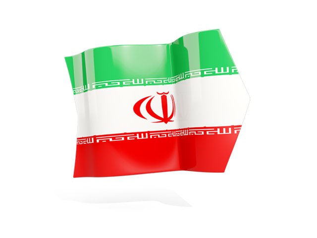Arrow flag. Download flag icon of Iran at PNG format
