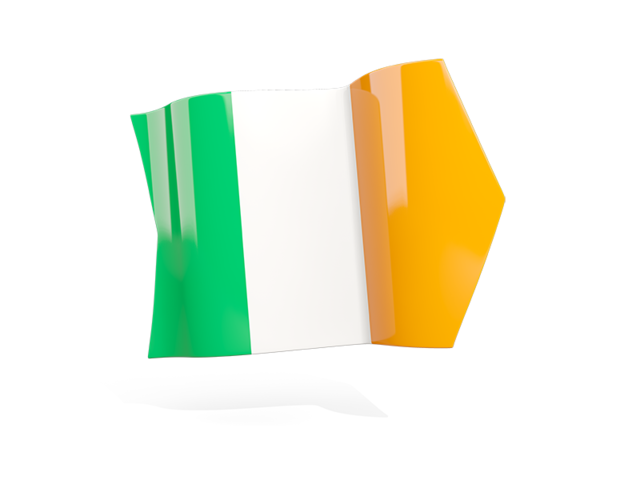 Arrow flag. Download flag icon of Ireland at PNG format