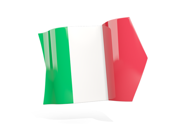 Arrow flag. Download flag icon of Italy at PNG format
