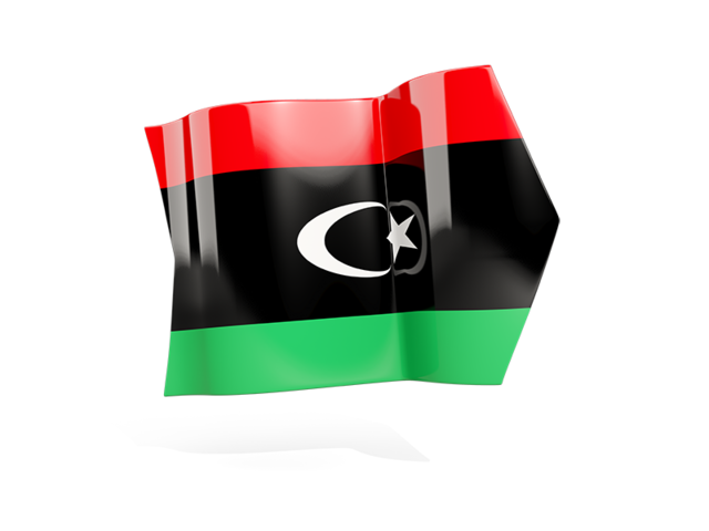 Флаг стрелка. Скачать флаг. Ливия