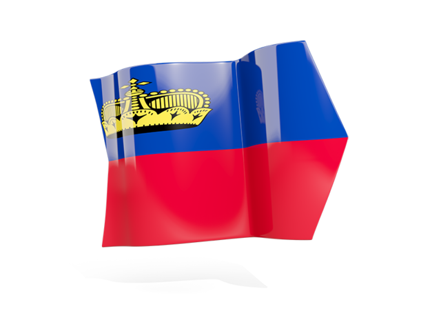 Arrow flag. Download flag icon of Liechtenstein at PNG format