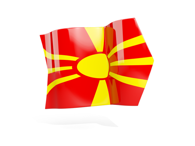 Arrow flag. Download flag icon of Macedonia at PNG format