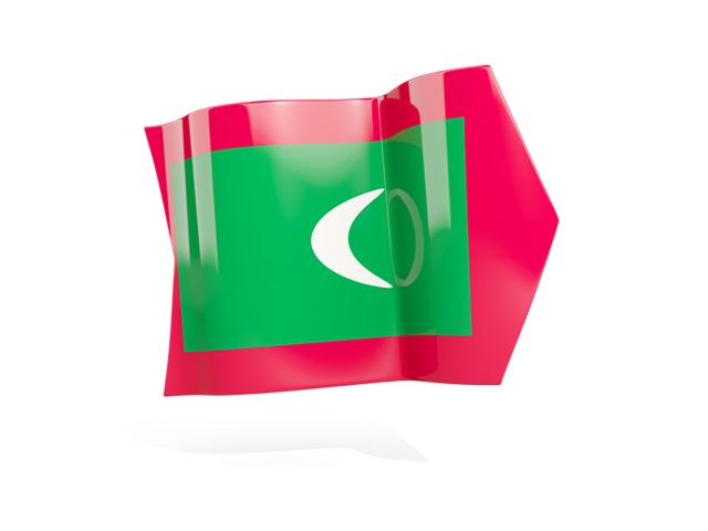 Arrow flag. Download flag icon of Maldives at PNG format