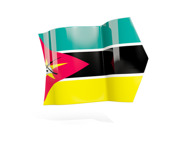 Arrow flag. Download flag icon of Mozambique at PNG format