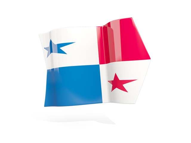 Arrow flag. Download flag icon of Panama at PNG format