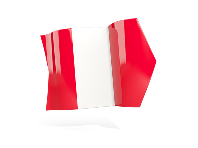 Arrow flag. Download flag icon of Peru at PNG format