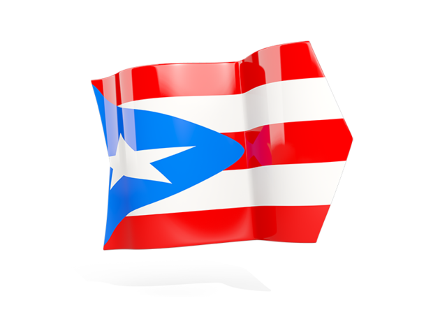 Флаг стрелка. Скачать флаг. Пуэрто-Рико