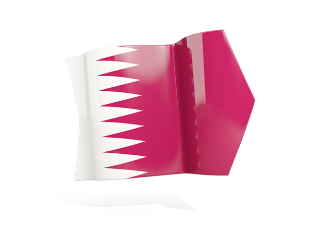 Arrow flag. Download flag icon of Qatar at PNG format