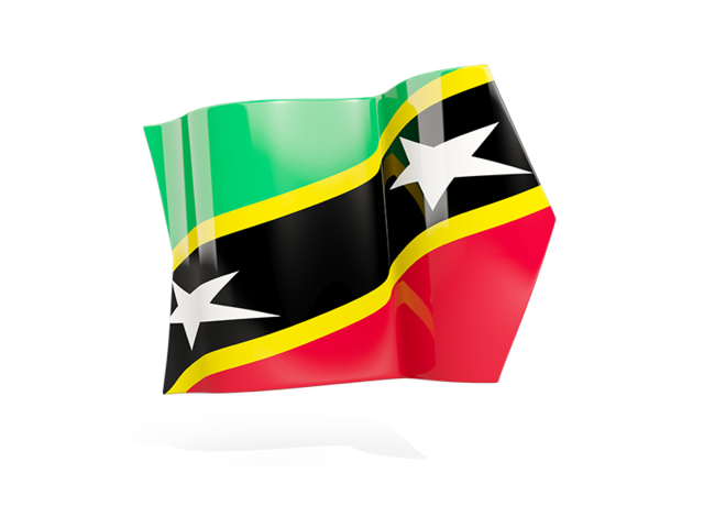 Arrow flag. Download flag icon of Saint Kitts and Nevis at PNG format
