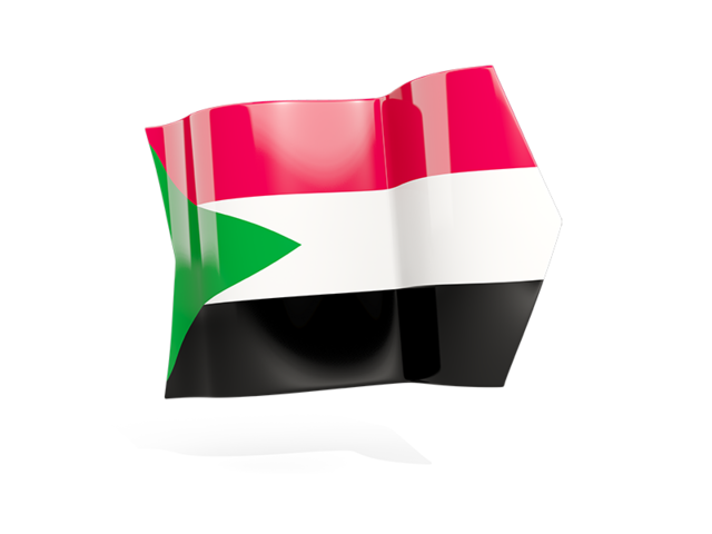 Arrow flag. Download flag icon of Sudan at PNG format