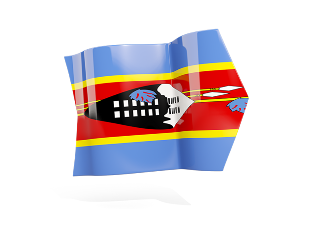 Arrow flag. Download flag icon of Swaziland at PNG format