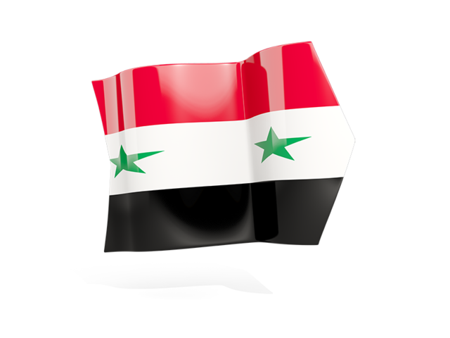 Флаг стрелка. Скачать флаг. Сирия