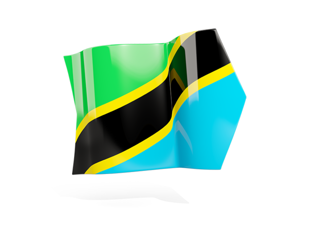 Arrow flag. Download flag icon of Tanzania at PNG format