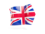United Kingdom. Arrow flag. Download icon.