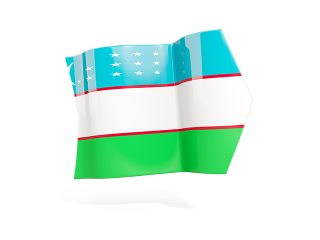 Arrow flag. Download flag icon of Uzbekistan at PNG format