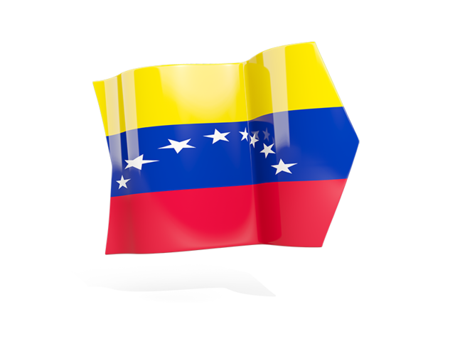 Arrow flag. Download flag icon of Venezuela at PNG format