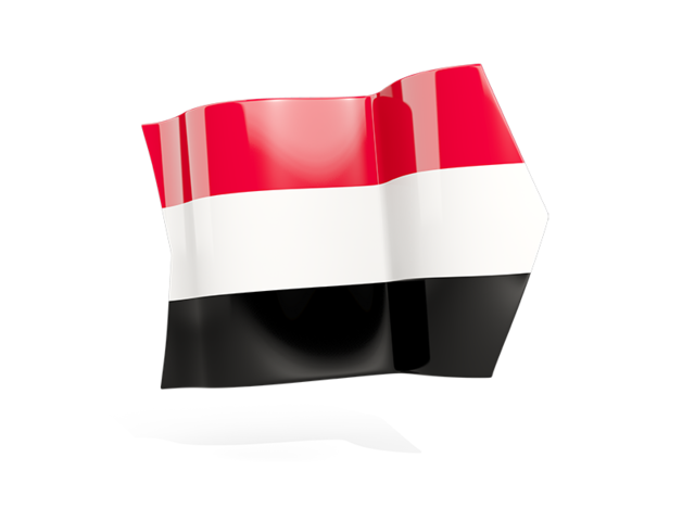 Arrow flag. Download flag icon of Yemen at PNG format