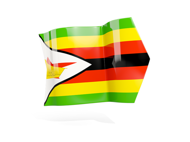 Флаг стрелка. Скачать флаг. Зимбабве
