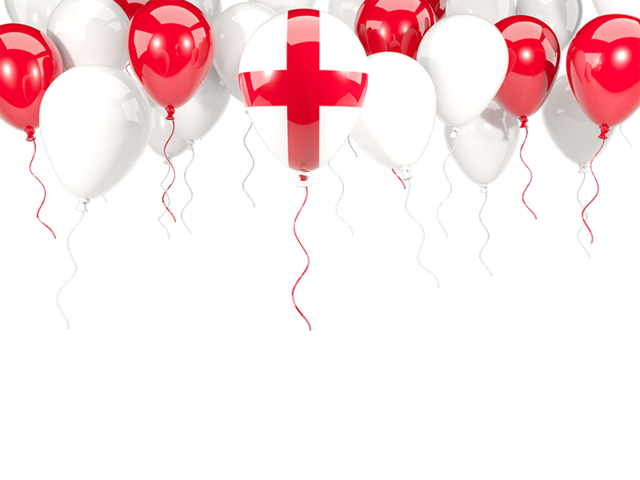 Balloon frame with flag. Download flag icon of England at PNG format