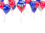 Haiti. Balloon frame with flag. Download icon.