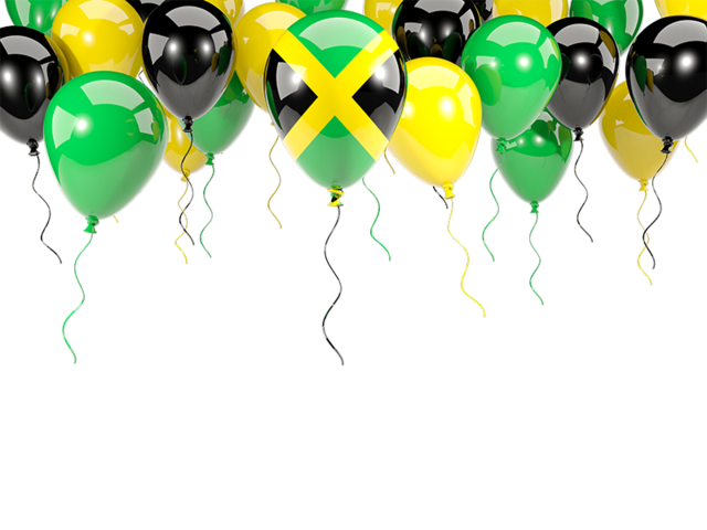 Balloon frame with flag. Download flag icon of Jamaica at PNG format