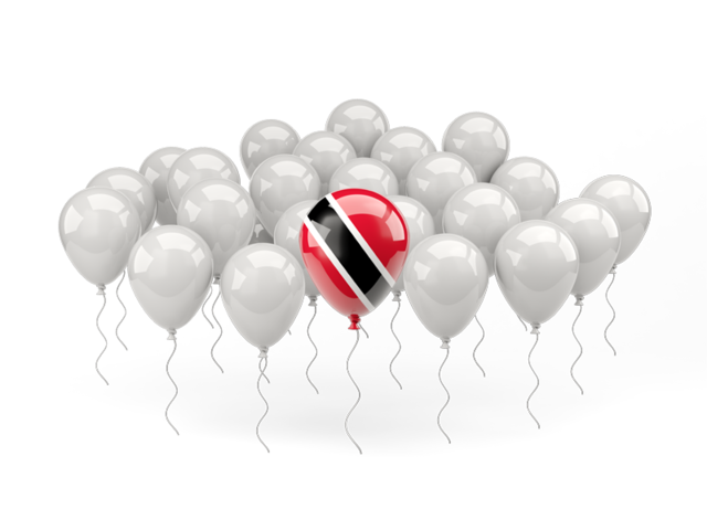 Balloon with flag. Download flag icon of Trinidad and Tobago at PNG format