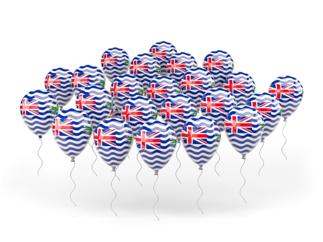 Balloons. Download flag icon of British Indian Ocean Territory at PNG format