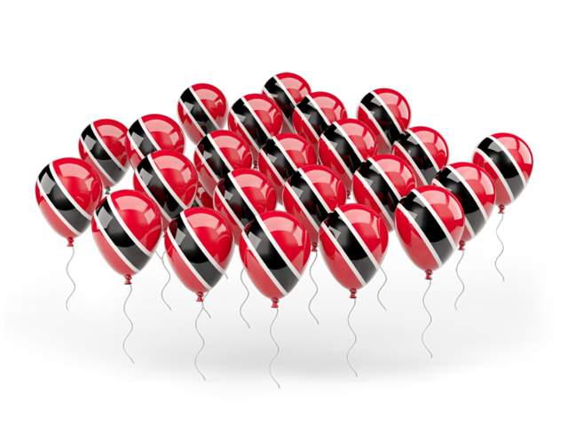 Balloons Illustration Of Flag Of Trinidad And Tobago