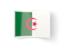 Algeria. Bent icon. Download icon.