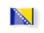 Bosnia and Herzegovina. Bent icon. Download icon.