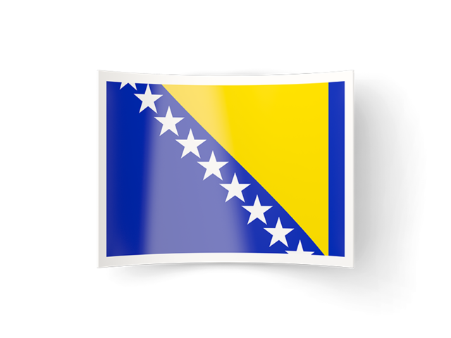 Bent icon. Download flag icon of Bosnia and Herzegovina at PNG format