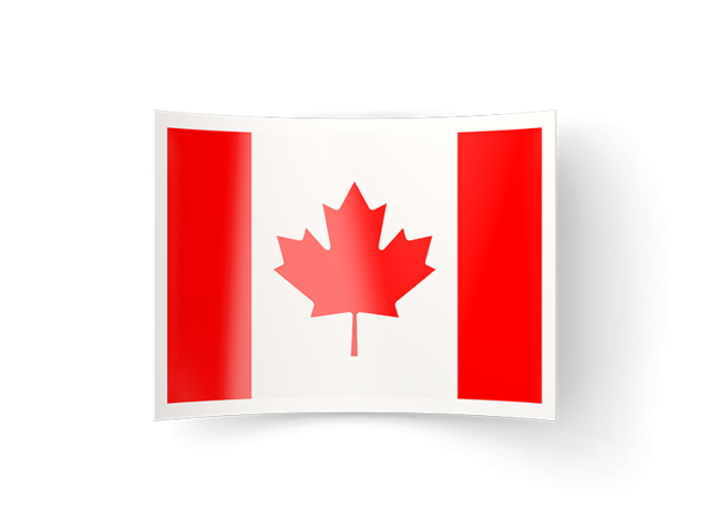 Bent icon. Download flag icon of Canada at PNG format