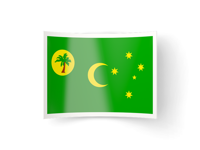 Bent icon. Download flag icon of Cocos Islands at PNG format