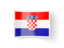 Croatia. Bent icon. Download icon.