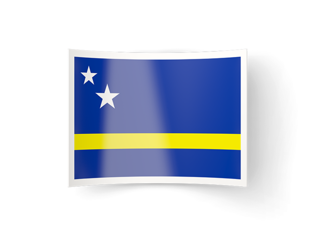 Bent icon. Download flag icon of Curacao at PNG format
